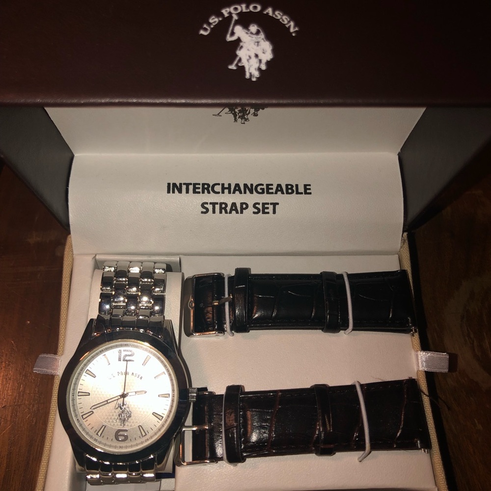 U.S. Polo Assn. watch set